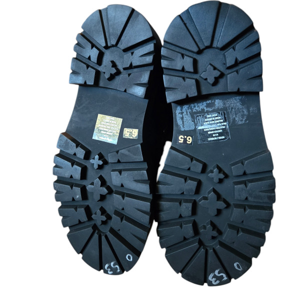 Steve Madden Reyen Leather Boots Size 6.5 - Picture 5 of 5